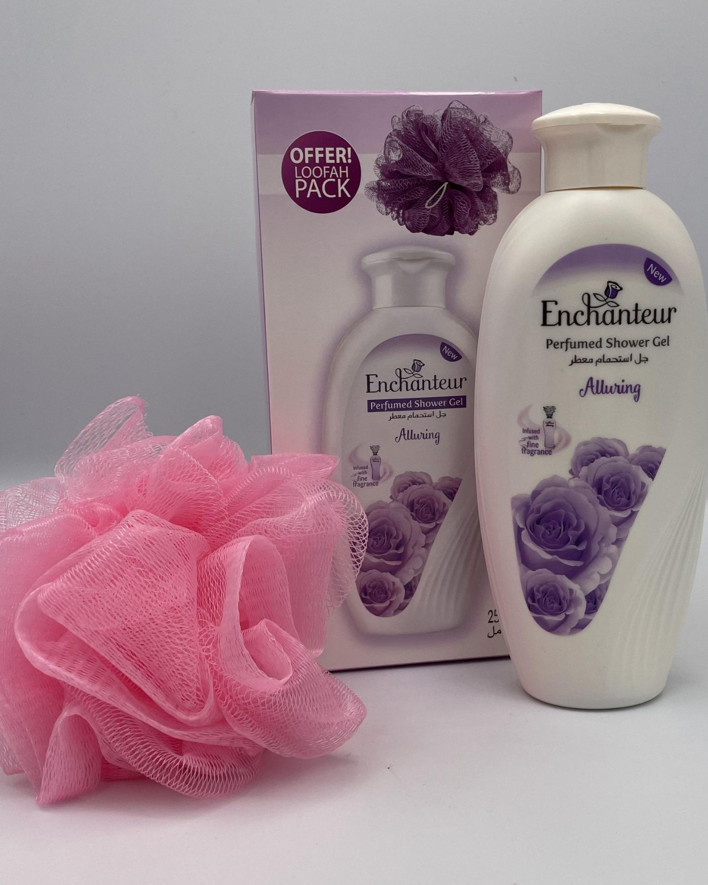 Enchanteur perfumed shower gel alluring 250ml Moon Lingerie