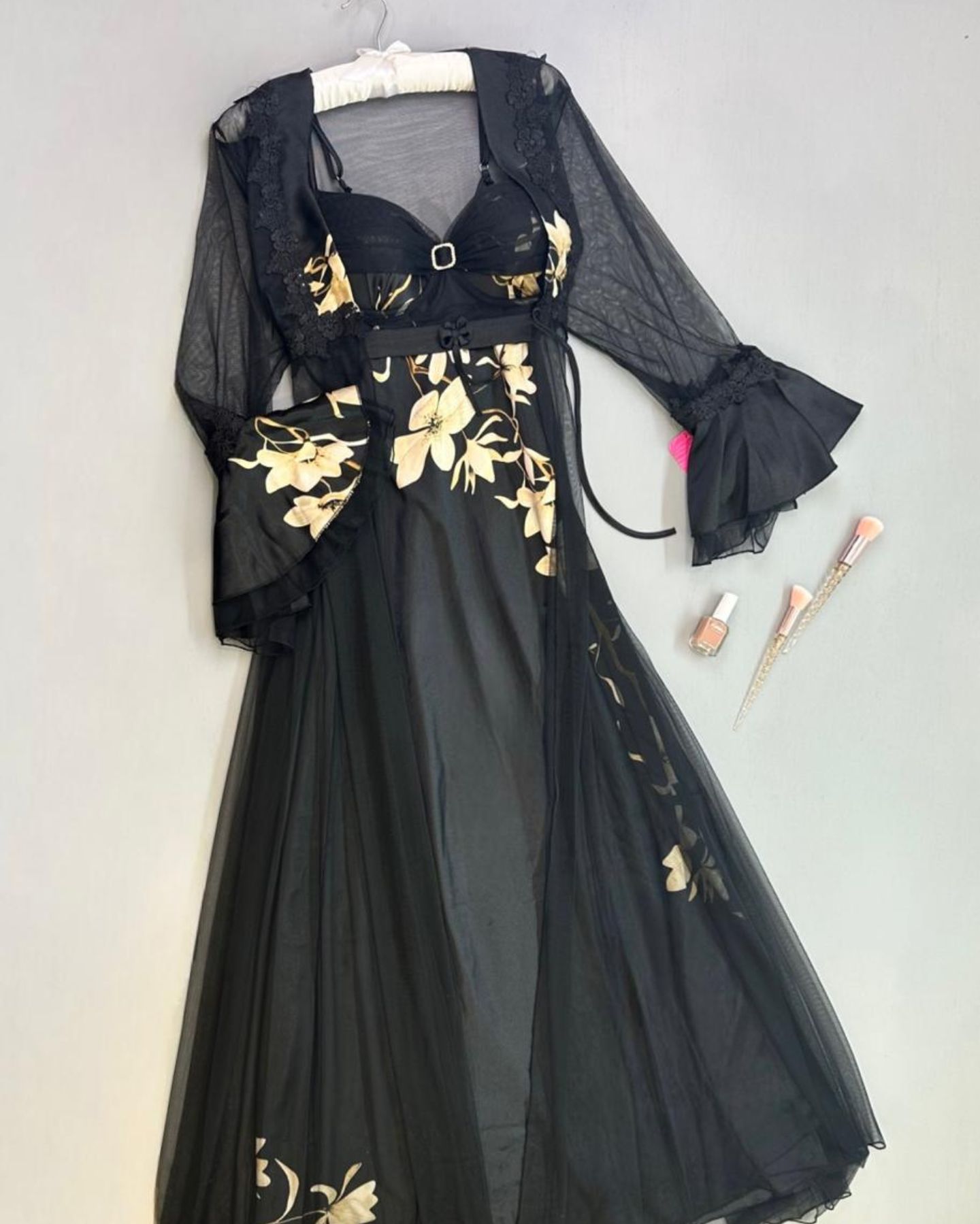 طقم قطعتين ساتان