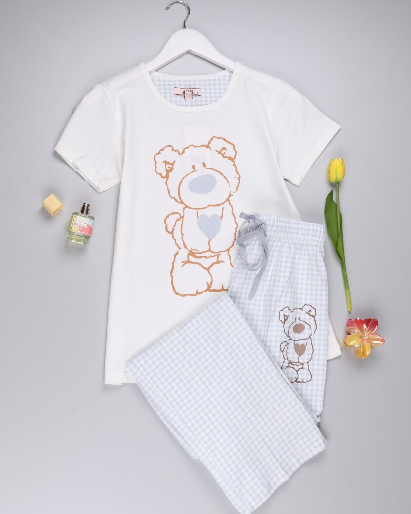 بيجامة بنطلون قطن