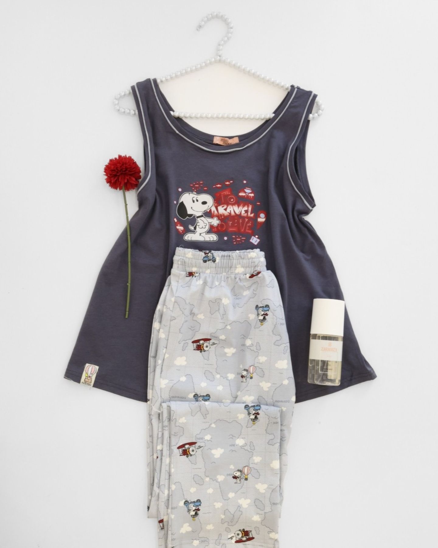 بيجامة بنطلون قطن