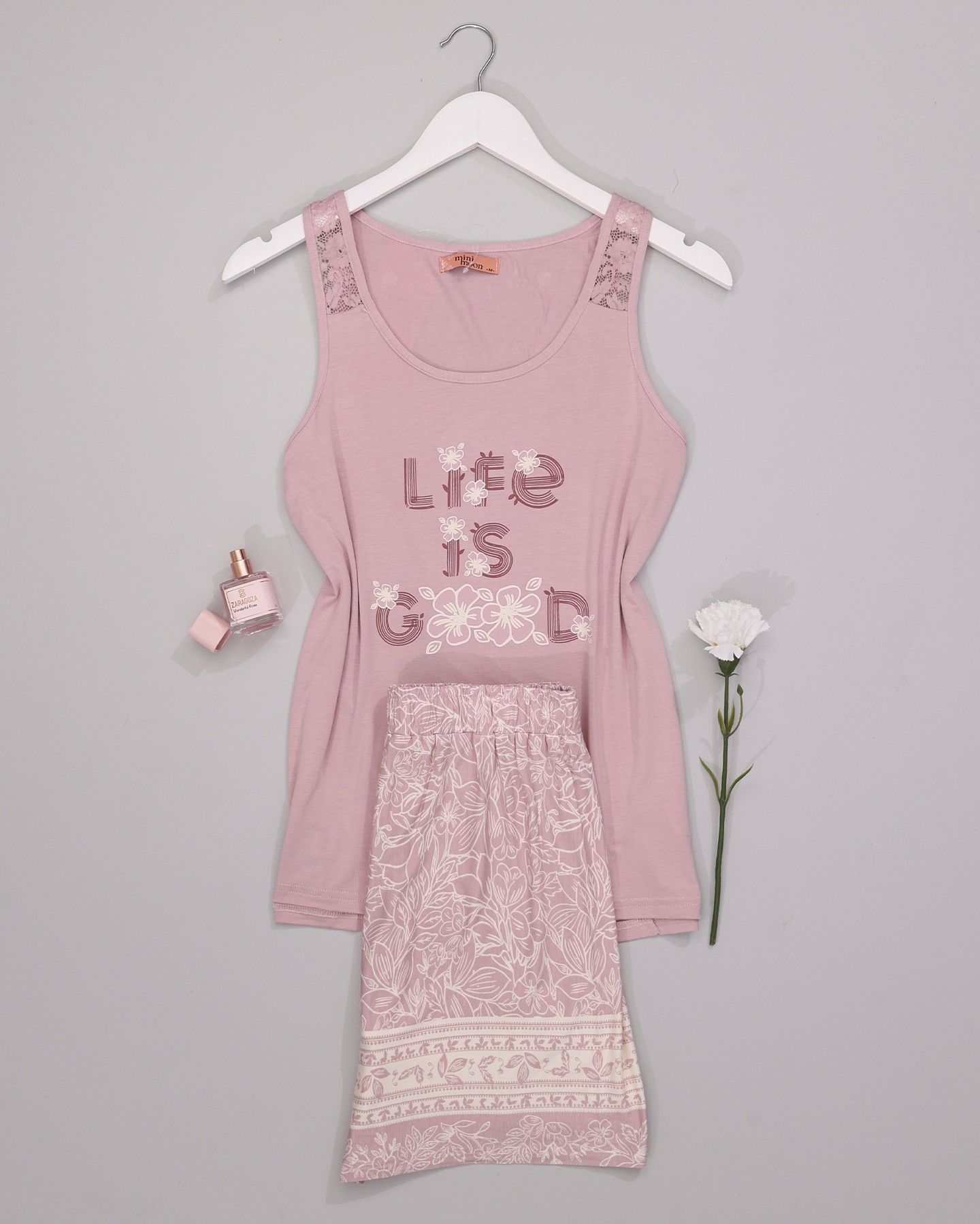 بيجامة شورت قطن