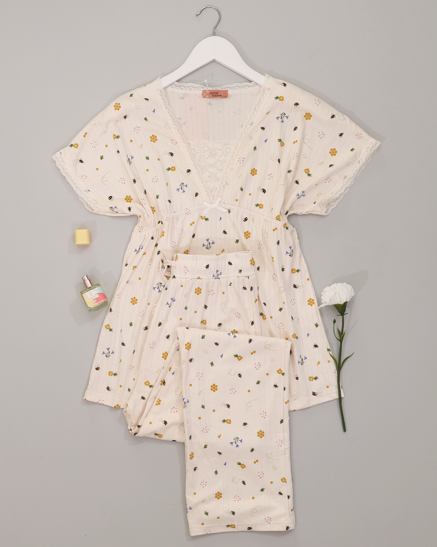 بيجامة بنطلون قطن