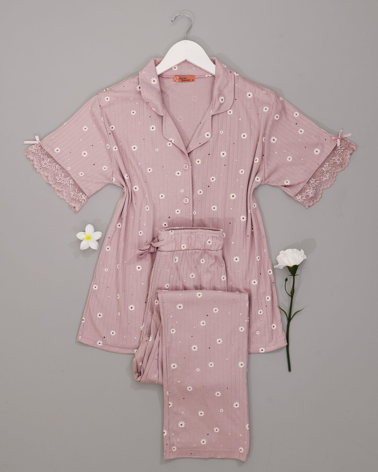 بيجامة بنطلون قطن