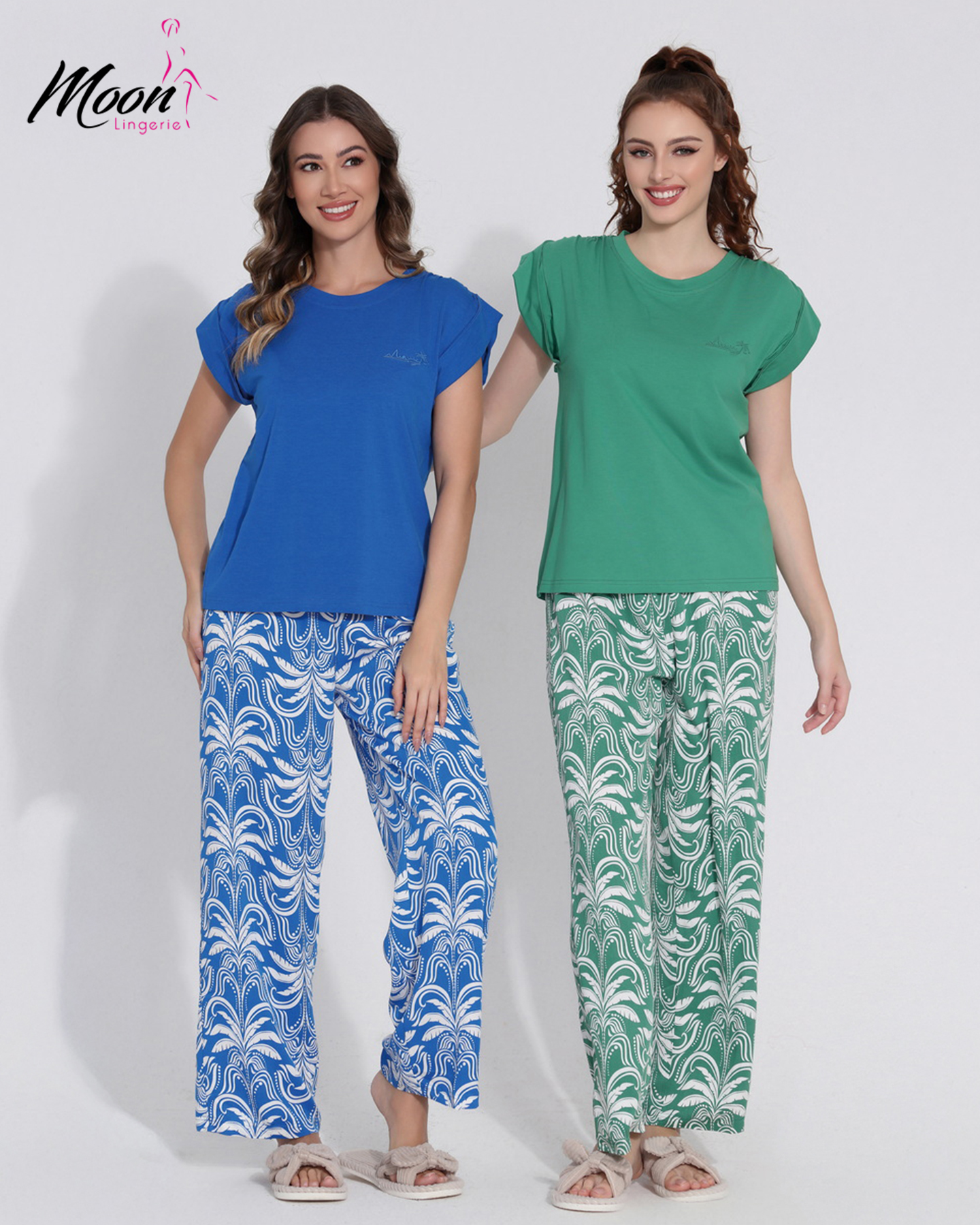 بيجامة بنطلون قطن