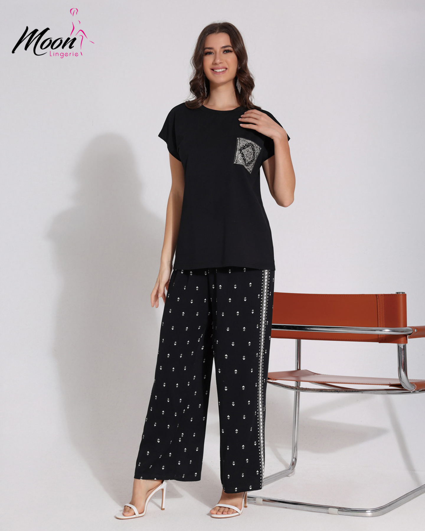 بيجامة بنطلون قطن