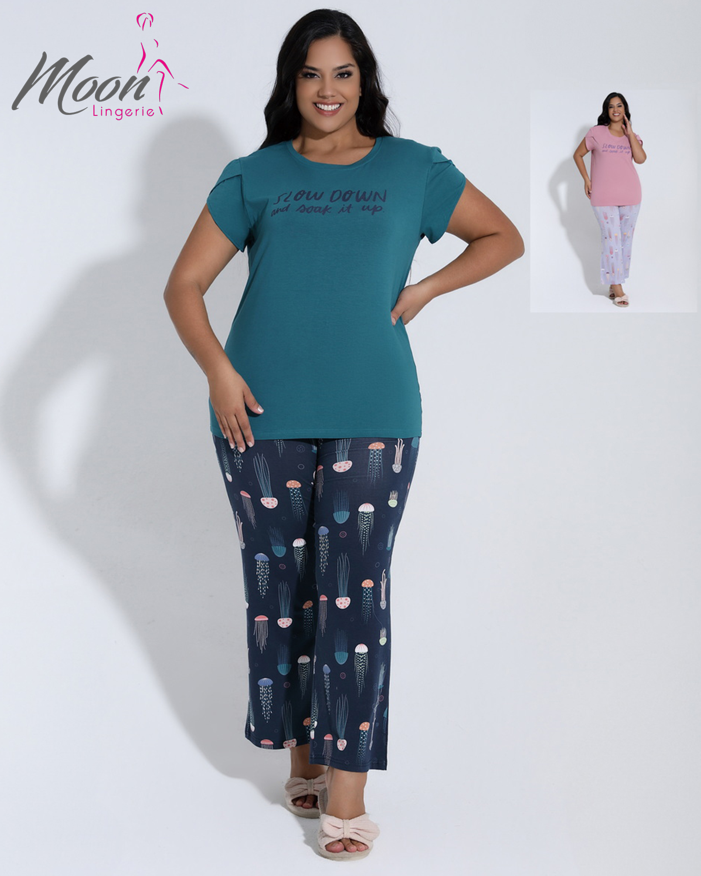 بيجامة بنطلون قطن