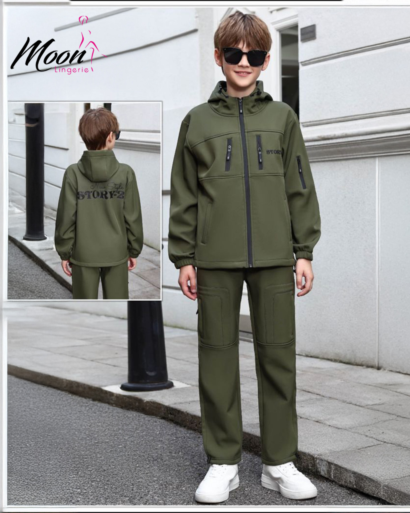 بيجامة بنطلون ولادي 12-18