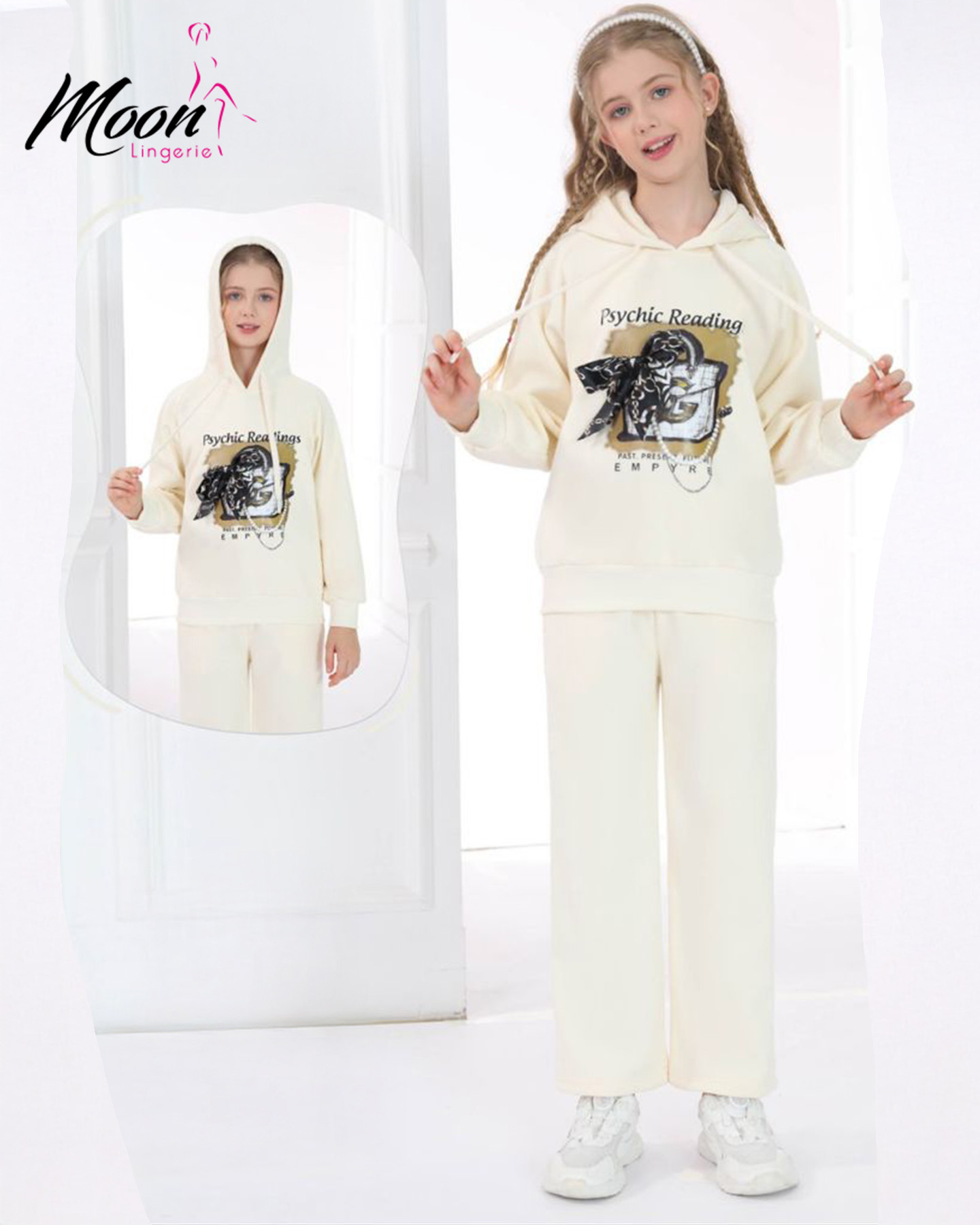 بيجامة بنطلون بناتي 6-16