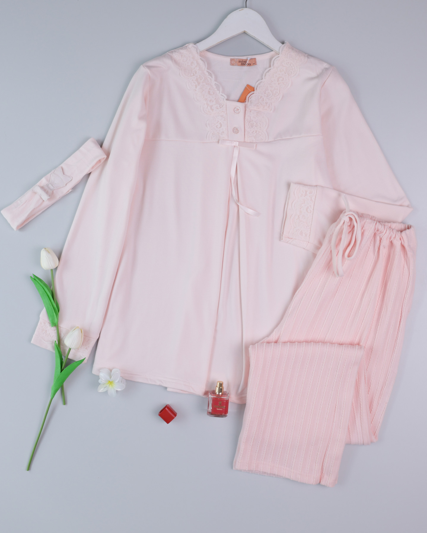 بيجامة حمل قطن