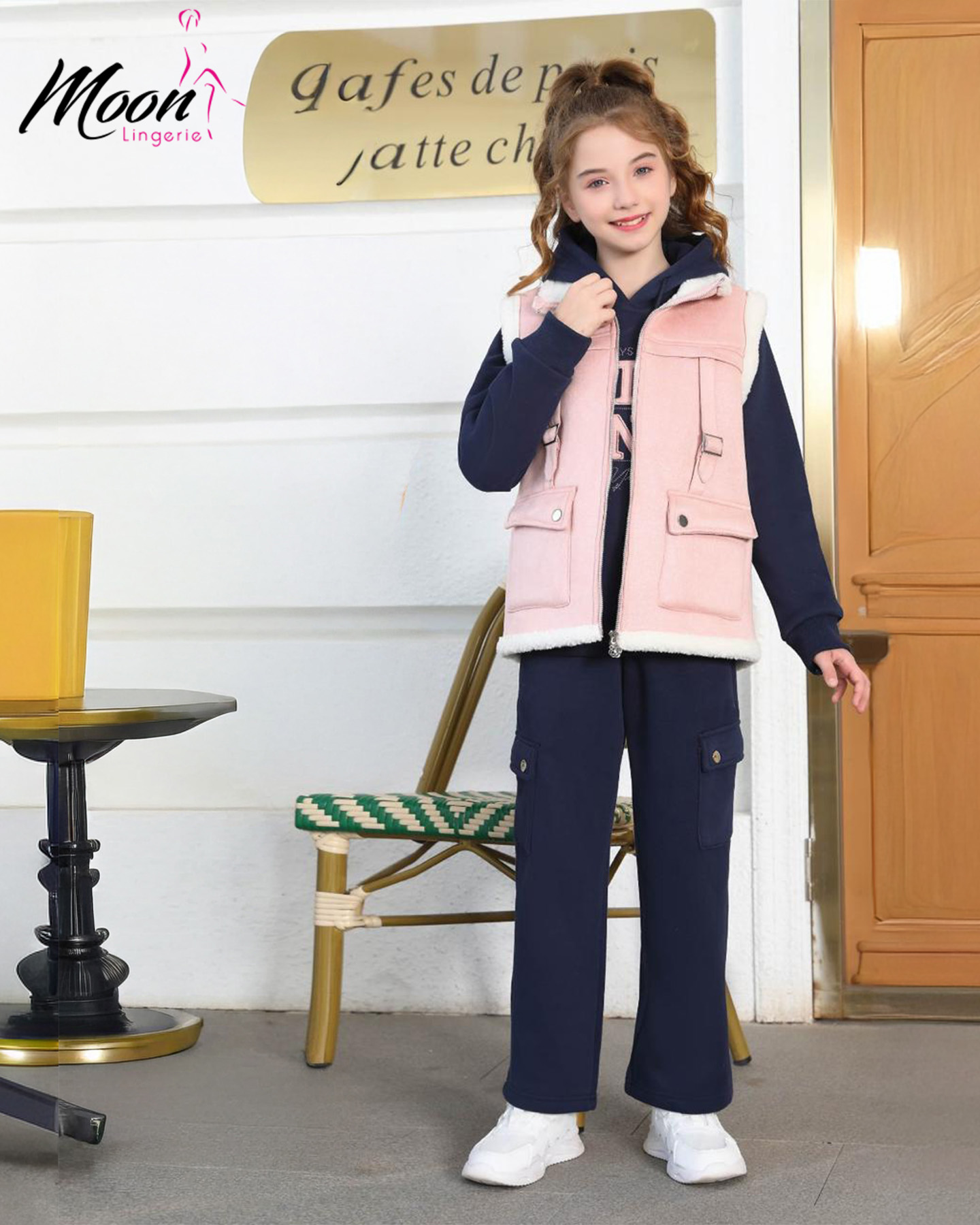 3-7بيجامة بناتي 3 قطع