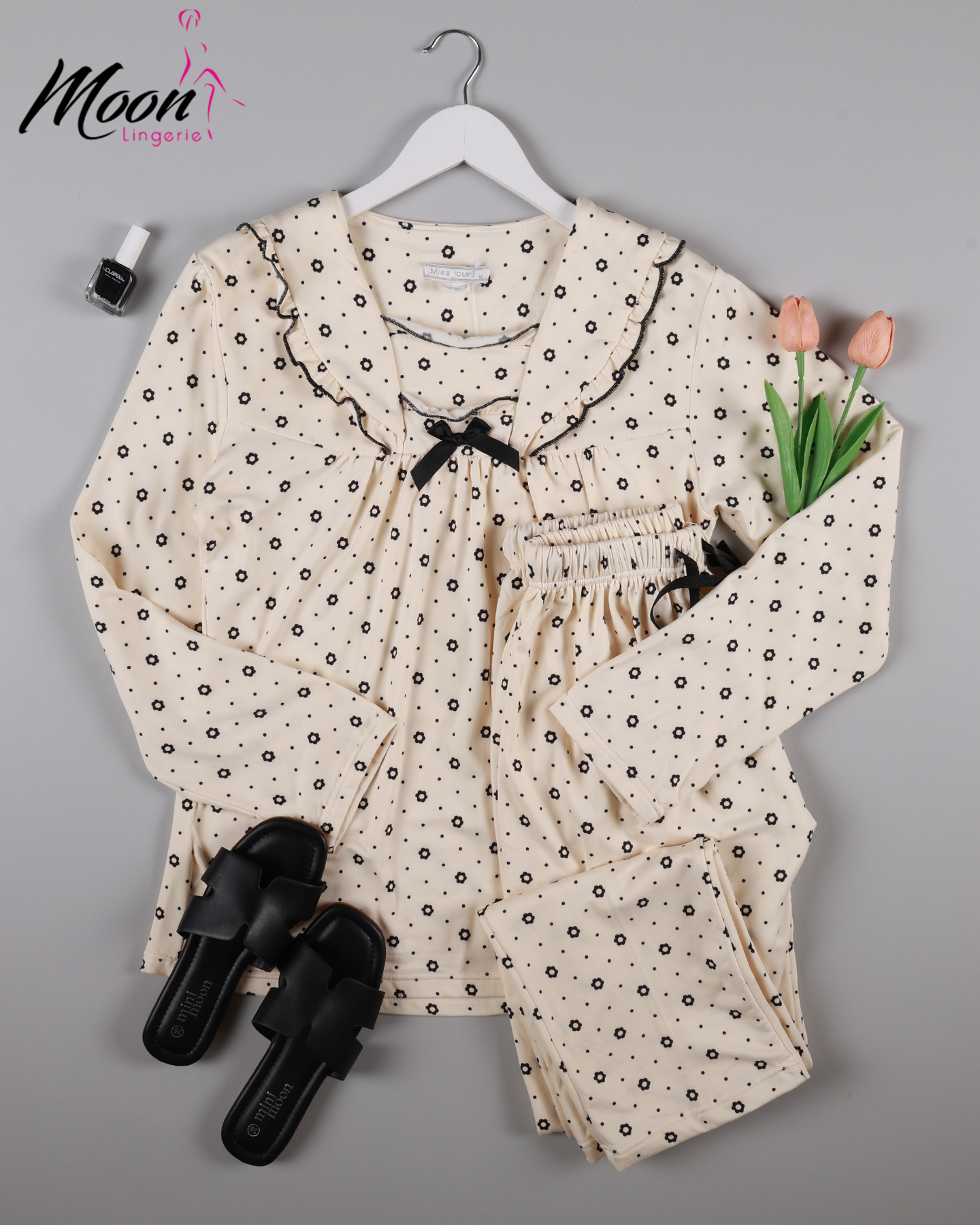 بيجامة بنطلون ربيعي