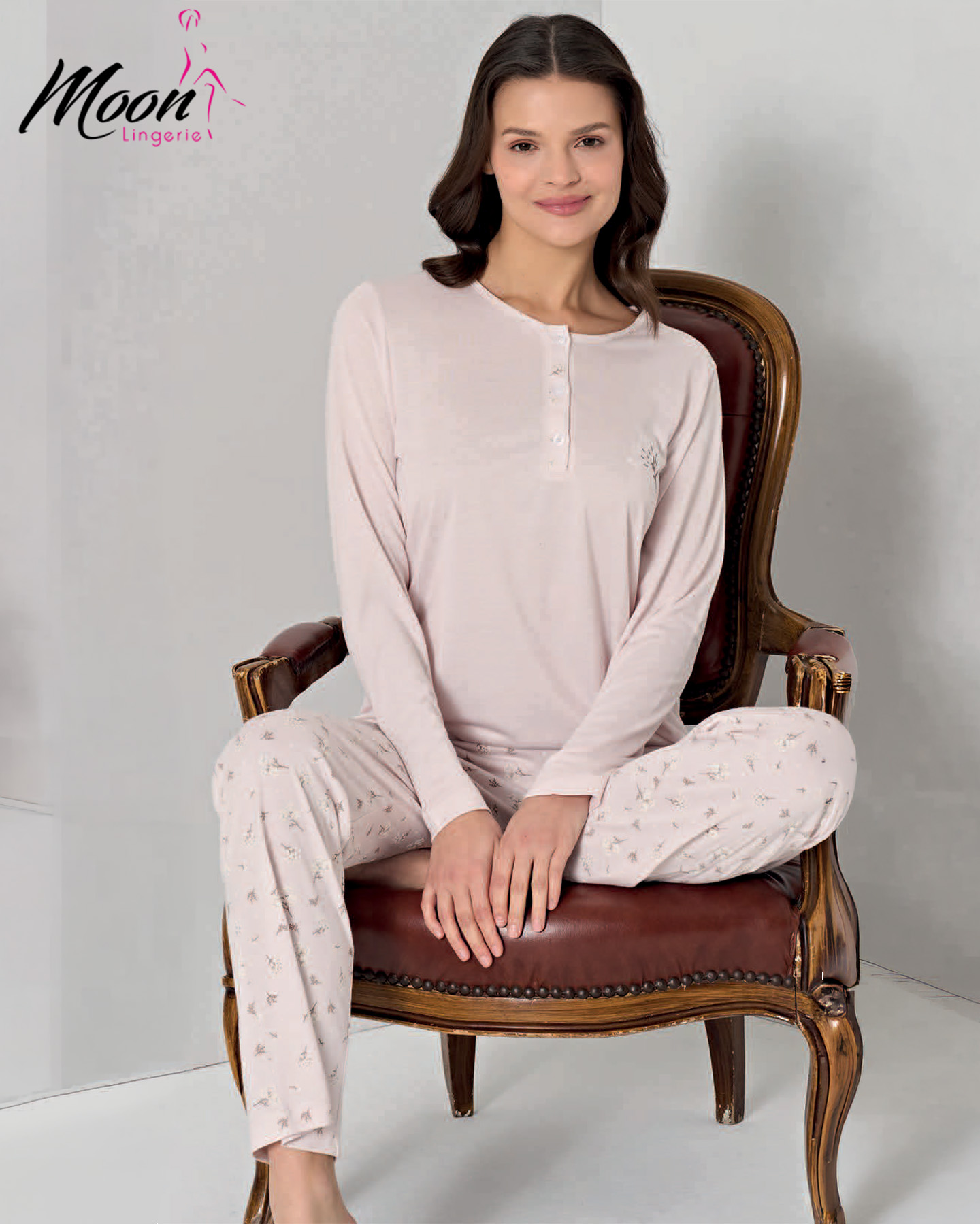 بيجامة بنطلون ربيعي