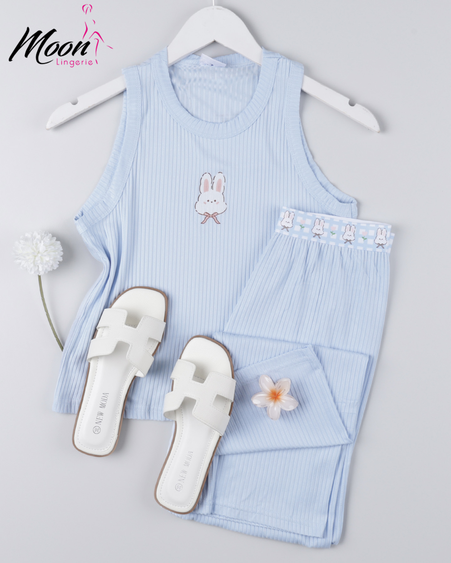 بيجامة بنطلون قطن