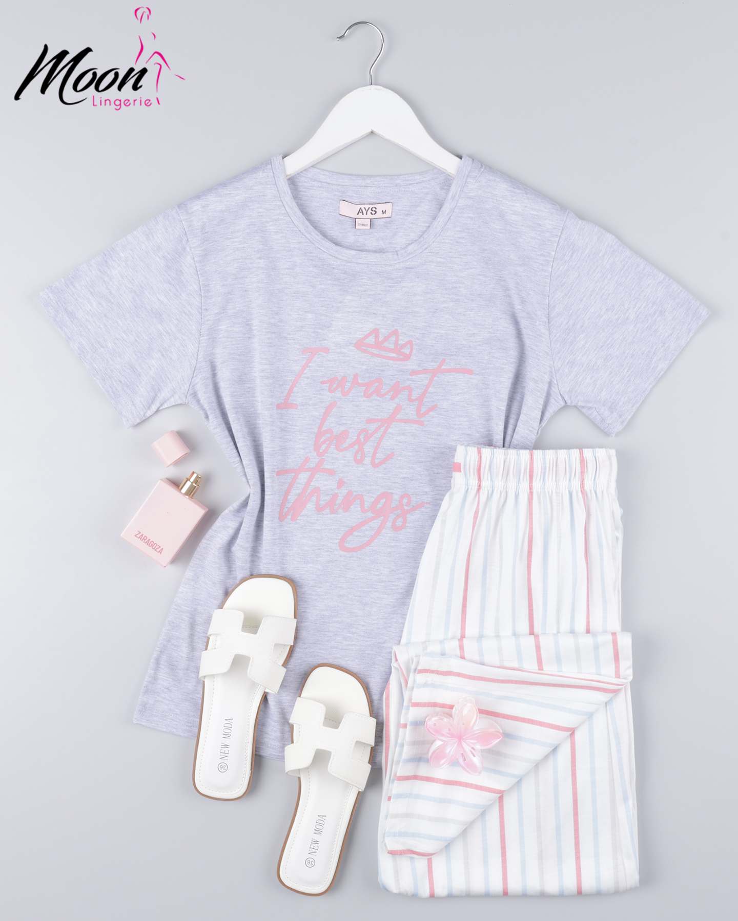 بيجامة بنطلون قطن /BigSize