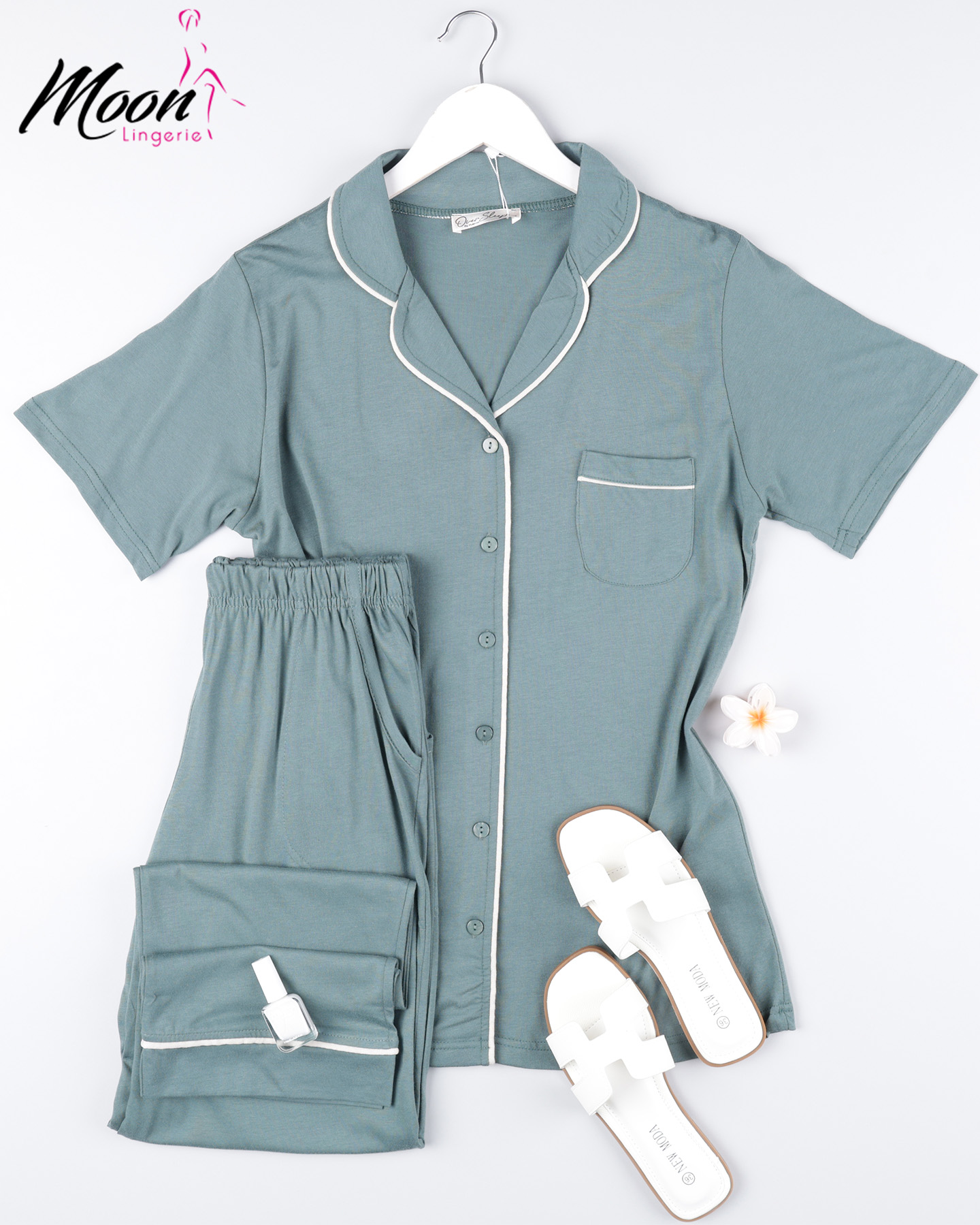 بيجامة بنطلون قطن تركي