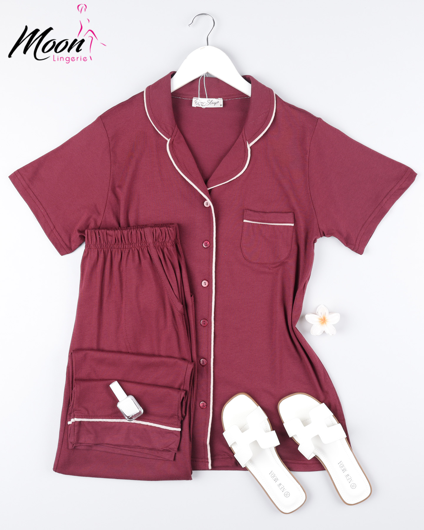 بيجامة بنطلون قطن تركي