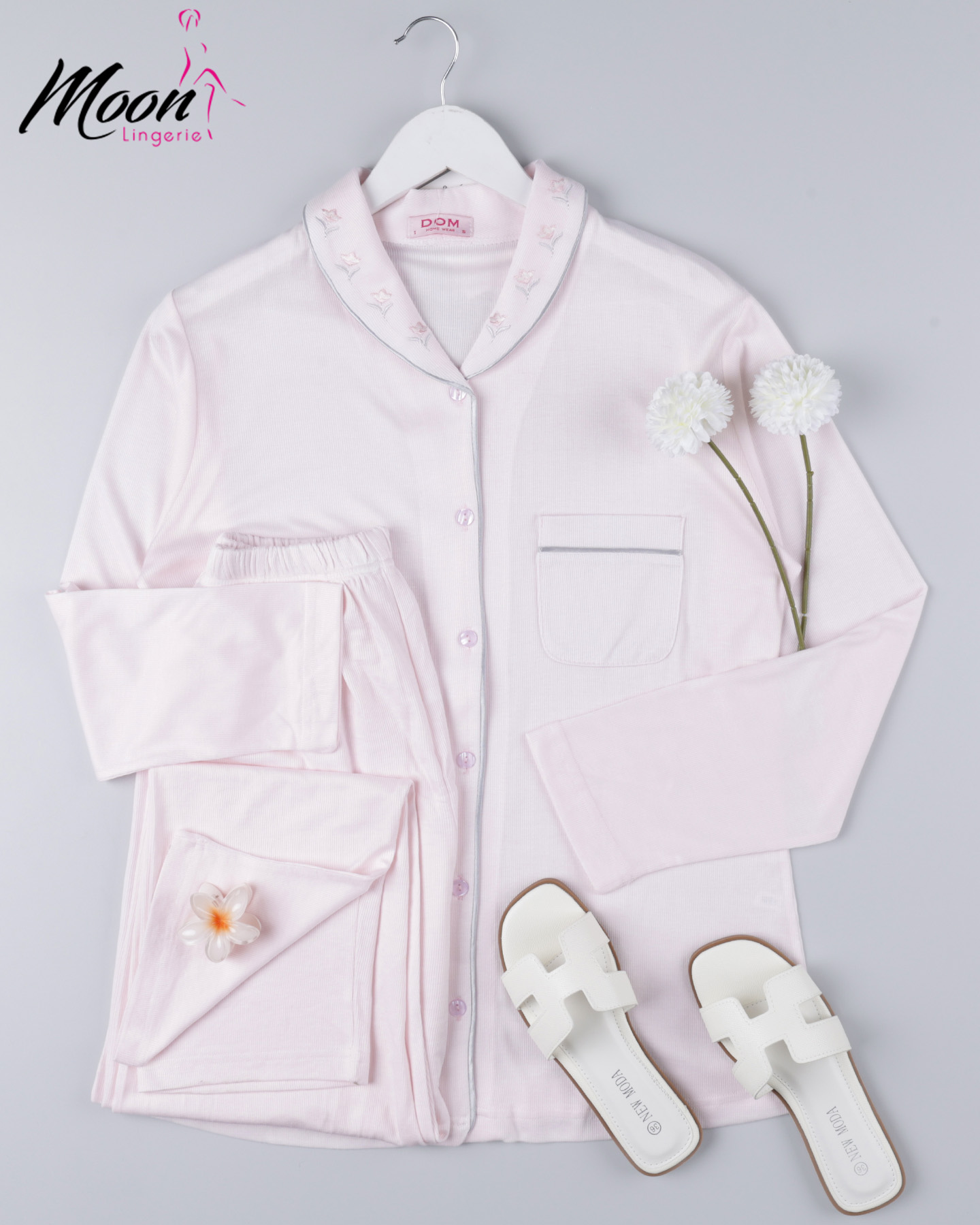 بيجامة بنطلون ربيعي